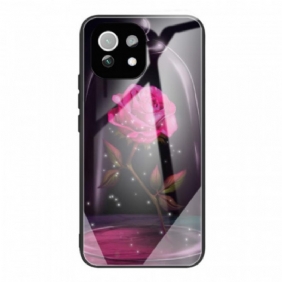 Case Xiaomi Mi 11 Lite 4G / 5G / 5G NE Magic Pink Tempered Glass