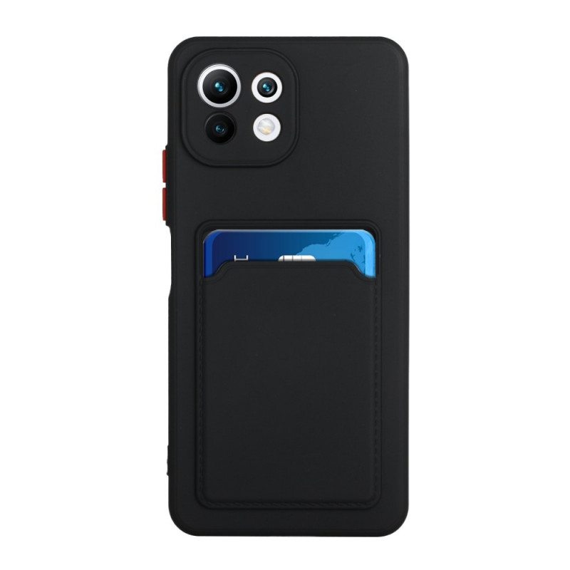 Case Xiaomi Mi 11 Lite 4G / 5G / 5G NE Silikoninen Korttikotelo