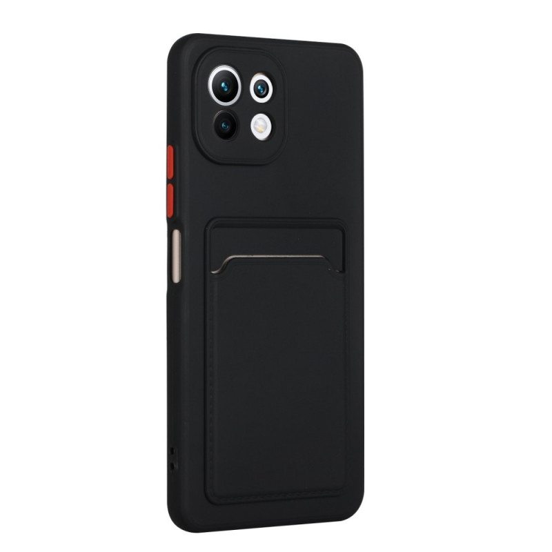 Case Xiaomi Mi 11 Lite 4G / 5G / 5G NE Silikoninen Korttikotelo