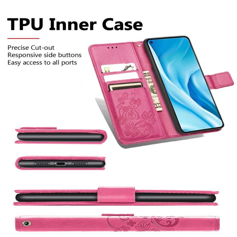 Flip Case Xiaomi Mi 11 Lite 4G / 5G / 5G NE Aasian Kukat