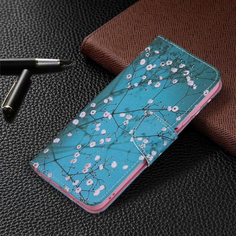 Flip Case Poco M3 Pro 5G Kukkapuu