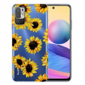 Kuori Poco M3 Pro 5G Auringonkukat