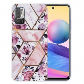 Kuori Poco M3 Pro 5G Geometrinen Marmori