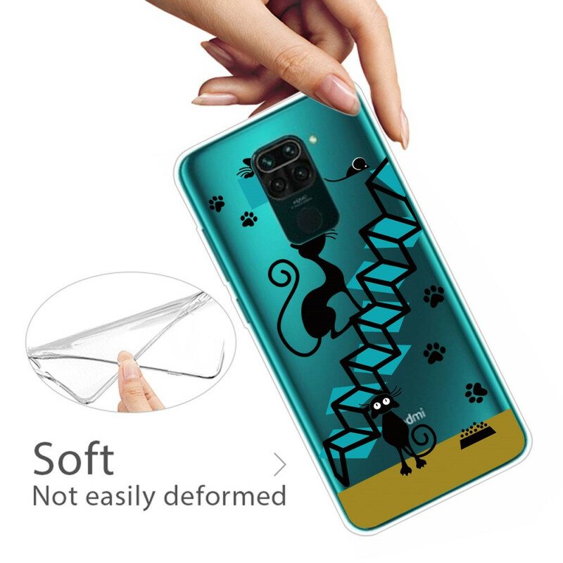 Case Xiaomi Redmi Note 9 Hauskoja Kissoja