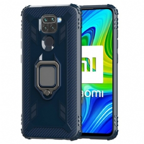 Case Xiaomi Redmi Note 9 Sormus Ja Hiilikuitu