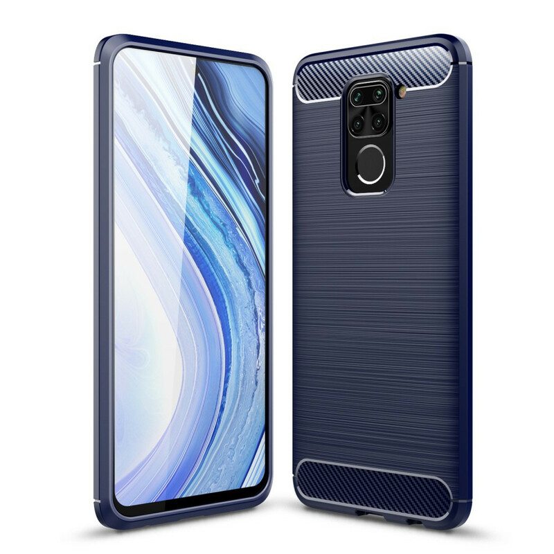 Kuori Xiaomi Redmi Note 9 Harjattua Hiilikuitua