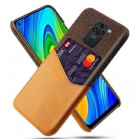 Kuori Xiaomi Redmi Note 9 Ksq-korttikotelo