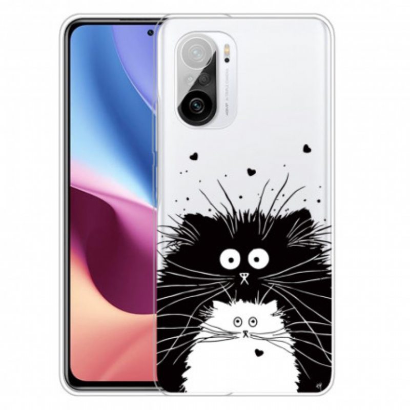 Case Poco F3 Katso Kissoja