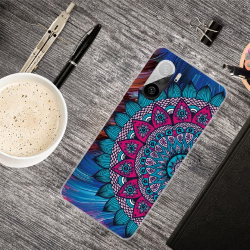 Case Poco F3 Värikäs Mandala