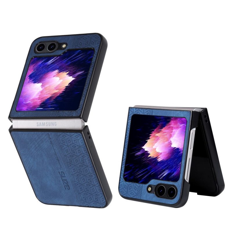 Case Samsung Galaxy Z Flip 5 Puhelinkuoret Azns-nahkarakenne