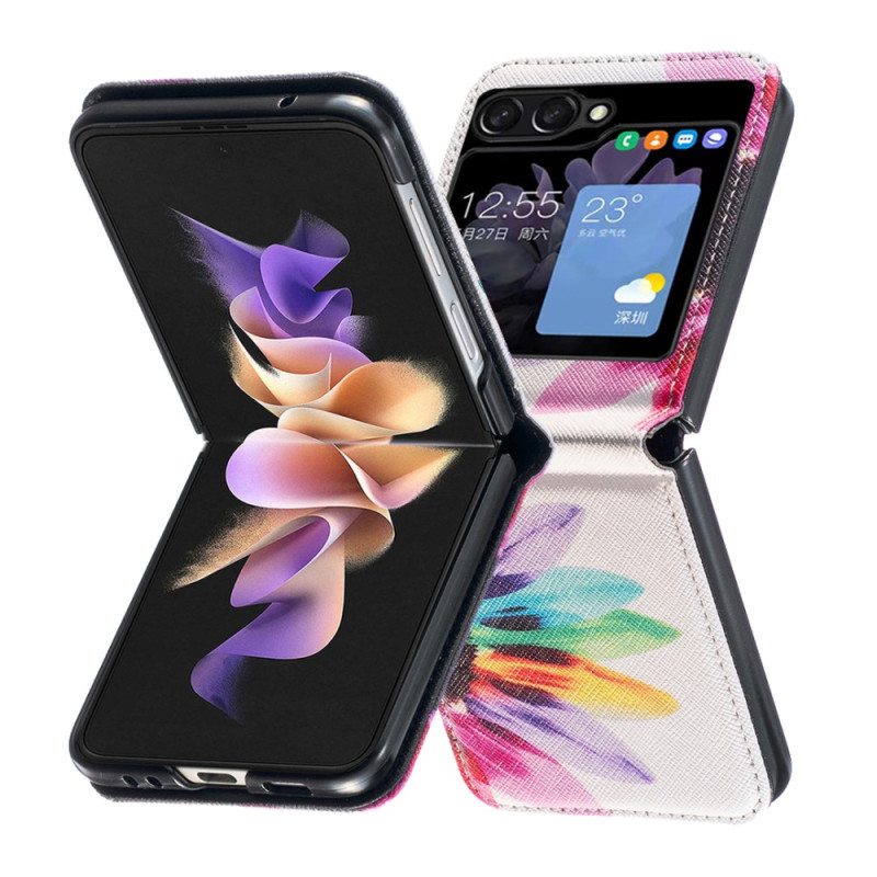 Kuori Samsung Galaxy Z Flip 5 Akvarellikukka