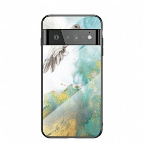 Case Google Pixel 6 Pro Marmori Karkaistu Lasi