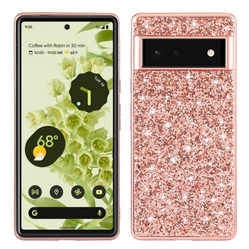 Kuori Google Pixel 6 Pro Olen Glitter