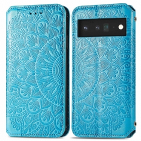 Puhelinkuoret Google Pixel 6 Pro Kotelot Flip Mandala