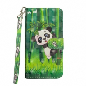 Kotelot Samsung Galaxy Note 20 Ultra Panda Ja Bambu