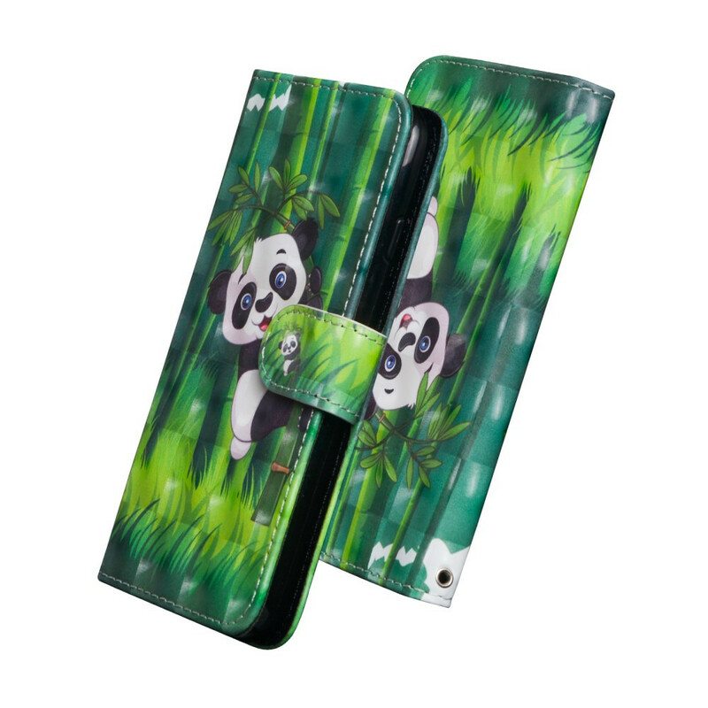 Kotelot Samsung Galaxy Note 20 Ultra Panda Ja Bambu