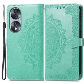 Flip Case Honor 70 Mandala Keskiaika