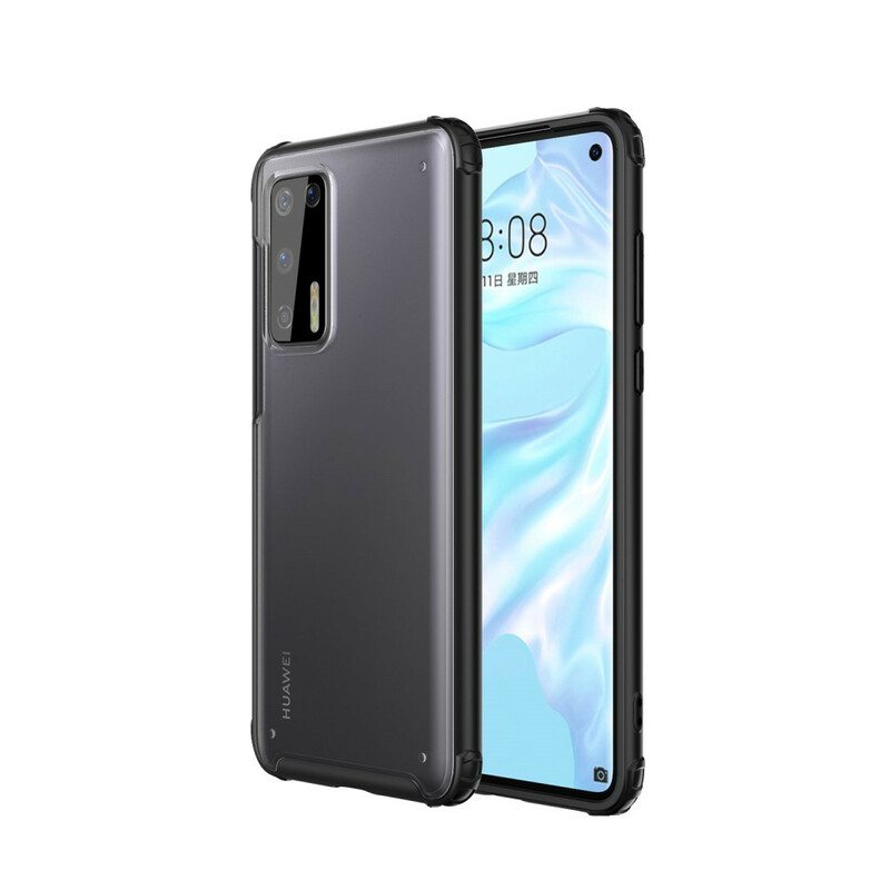 Case Huawei P40 Hybridimuotoiset Silikonireunat