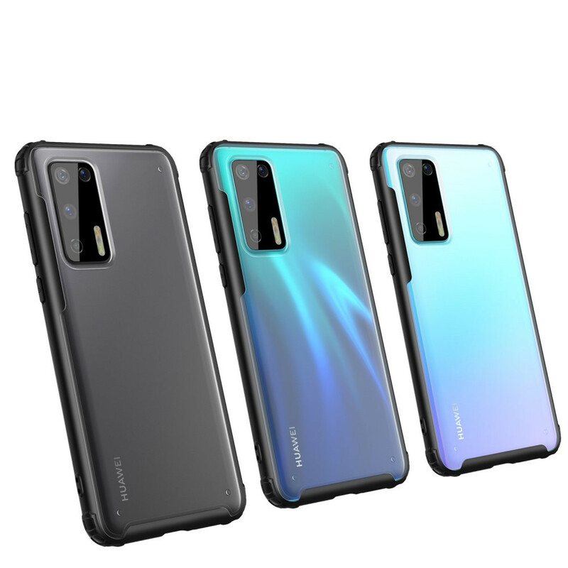 Case Huawei P40 Hybridimuotoiset Silikonireunat