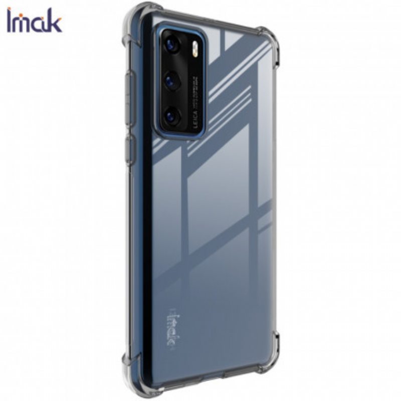 Case Huawei P40 Läpinäkyvä Silkkinen Imak