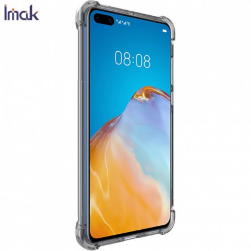 Case Huawei P40 Läpinäkyvä Silkkinen Imak