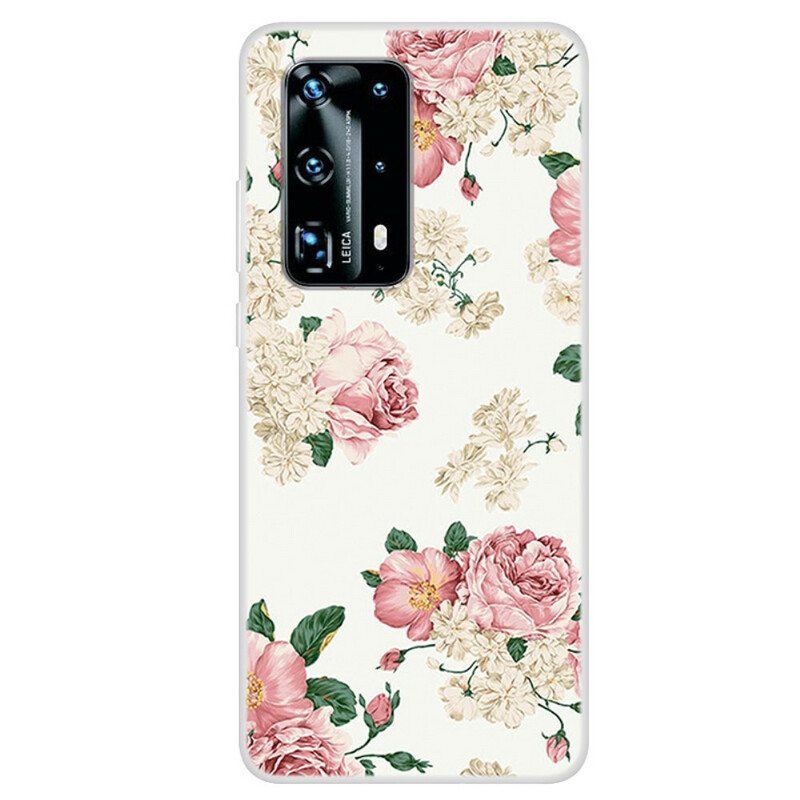 Case Huawei P40 Liberty Kukkia