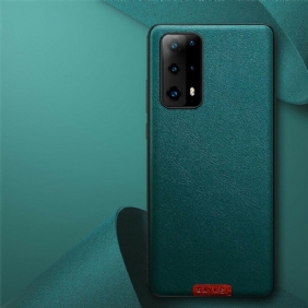 Kuori Huawei P40 Ensiluokkainen Nahkatyyli