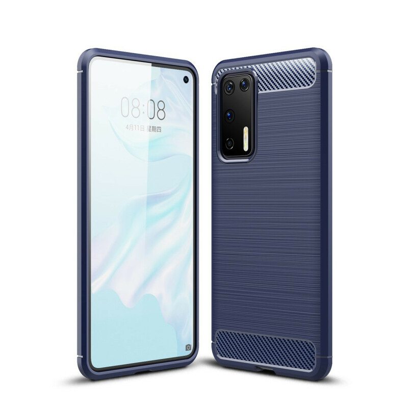 Kuori Huawei P40 Harjattua Hiilikuitua