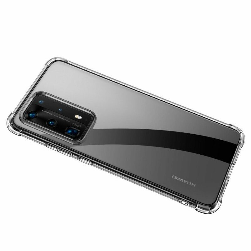 Kuori Huawei P40 Läpinäkyvät Leeu-suojatyynyt