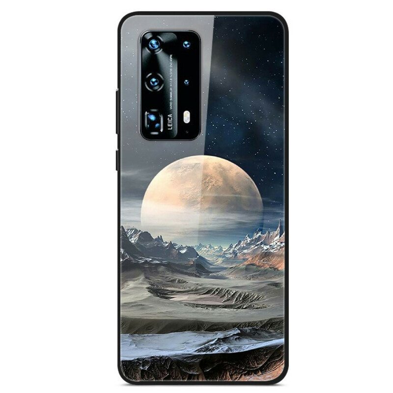 Kuori Huawei P40 Space Moon Karkaistu Lasi