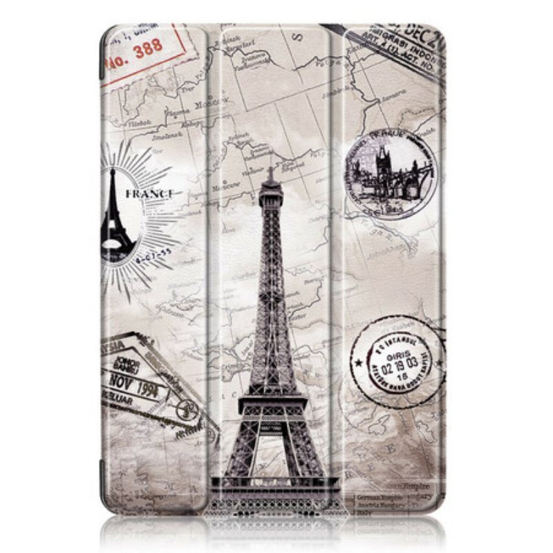 Puhelinkuoret iPad Air (2022) (2020) Retro Eiffel-torni