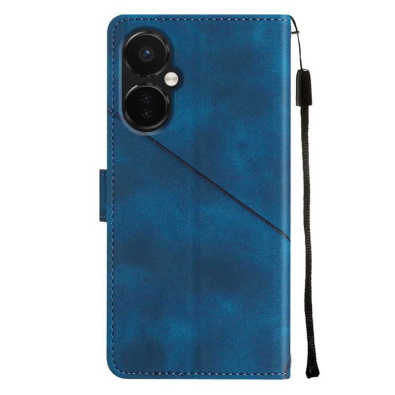 Kotelot OnePlus Nord CE 3 Lite 5G Suojaketju Kuori Strappy 70-luvun Tyyli