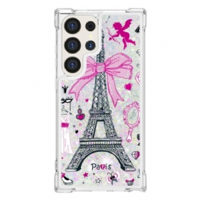 Case Samsung Galaxy S24 Ultra 5g Puhelinkuoret Eiffel-tornin Kiilto