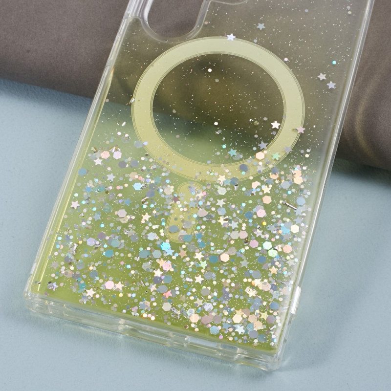 Case Samsung Galaxy S24 Ultra 5g Puhelinkuoret Magsafe-yhteensopiva Glitter