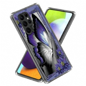 Case Samsung Galaxy S24 Ultra 5g Puhelinkuoret Purppura Perhonen