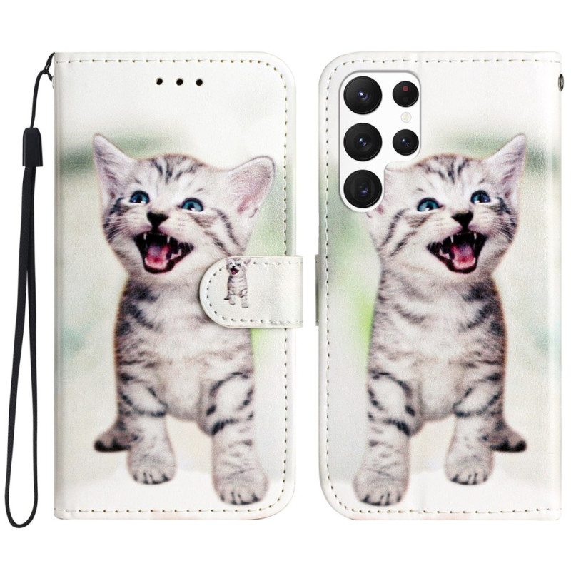 Kotelot Samsung Galaxy S24 Ultra 5g Puhelinkuoret Thong Cat