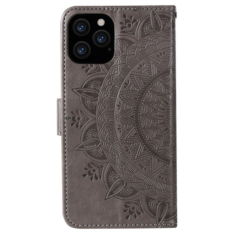 Kotelot iPhone 12 Pro Max Auringon Mandala