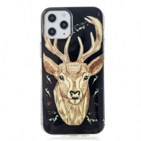 Kuori iPhone 12 Pro Max Fluoresoiva Majestic Deer