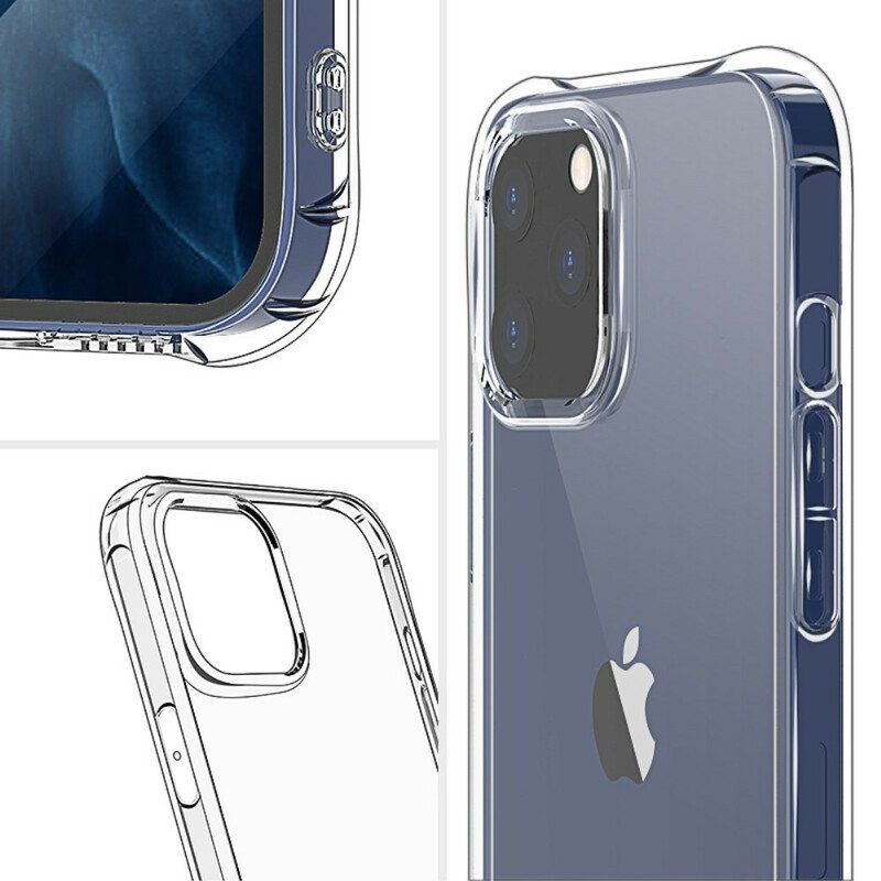 Kuori iPhone 12 Pro Max Läpinäkyvä Leeu-design