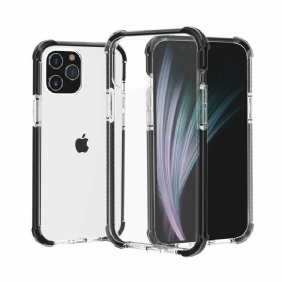 Kuori iPhone 12 Pro Max Läpinäkyvät Turvatyynyt