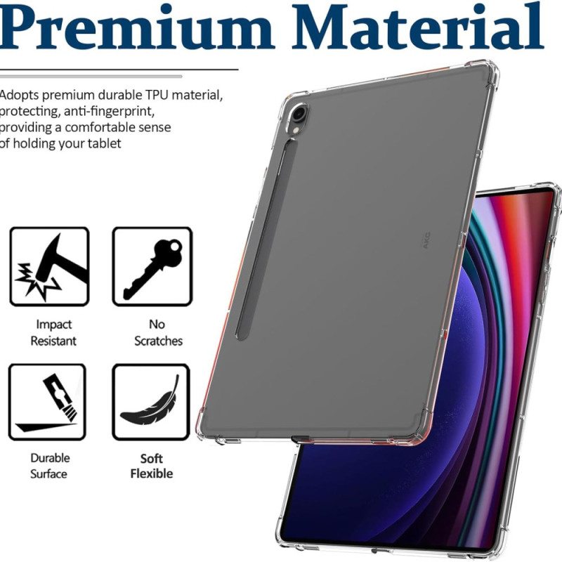 Case Samsung Galaxy Tab S9 Fe Puhelinkuoret Läpinäkyvä Hd