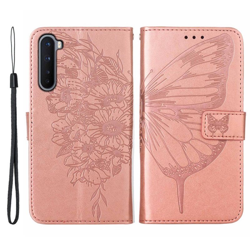 Kotelot OnePlus Nord Butterfly Design