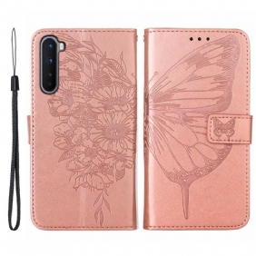 Kotelot OnePlus Nord Butterfly Design