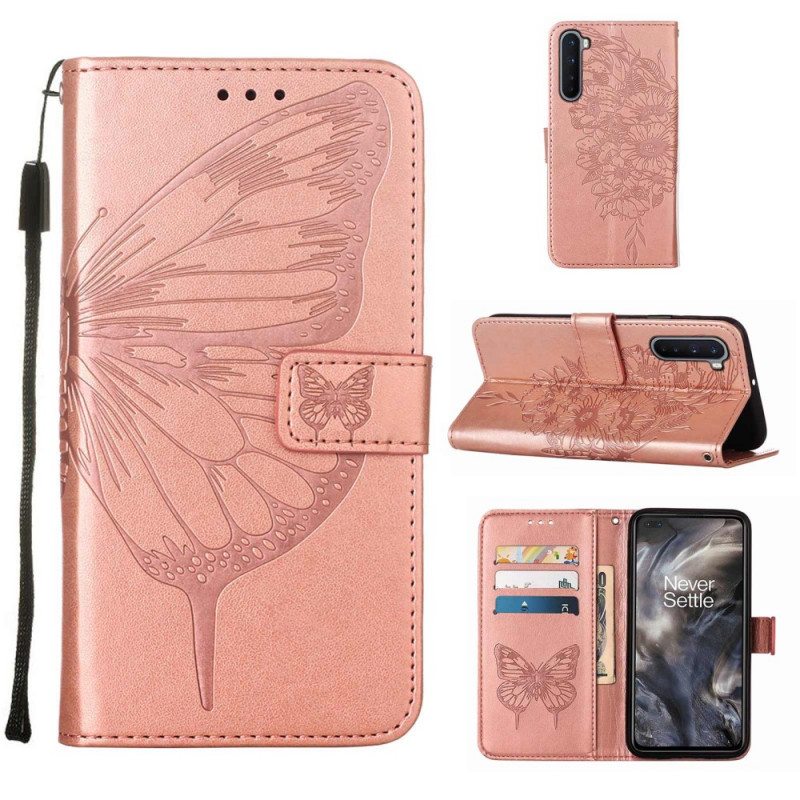 Kotelot OnePlus Nord Butterfly Design