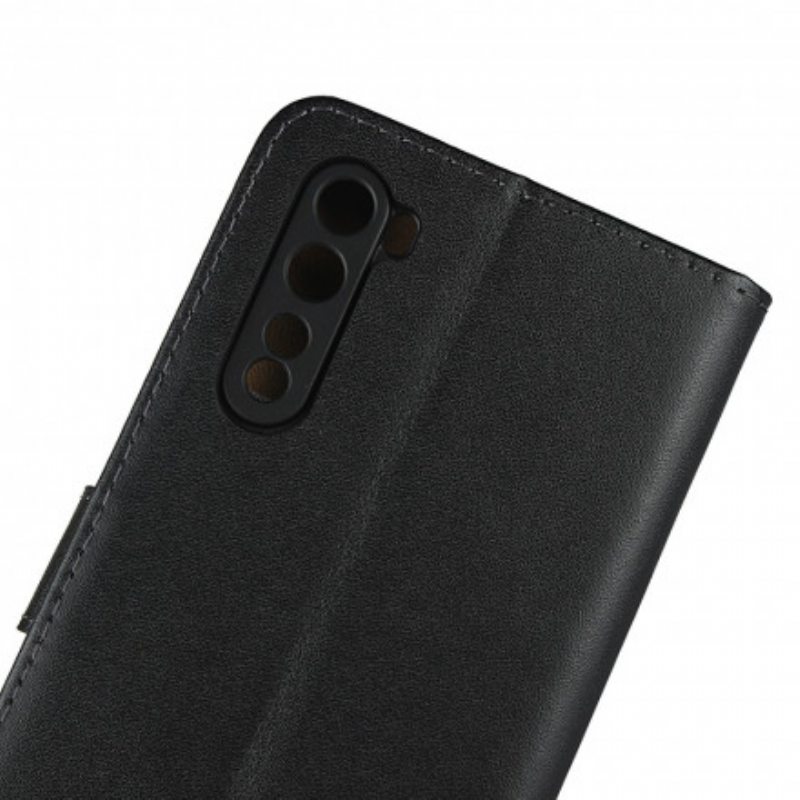 Kotelot OnePlus Nord Kutsu Aitoa Nahkaa