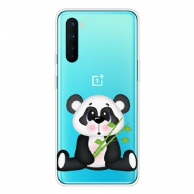 Kuori OnePlus Nord Saumaton Surullinen Panda