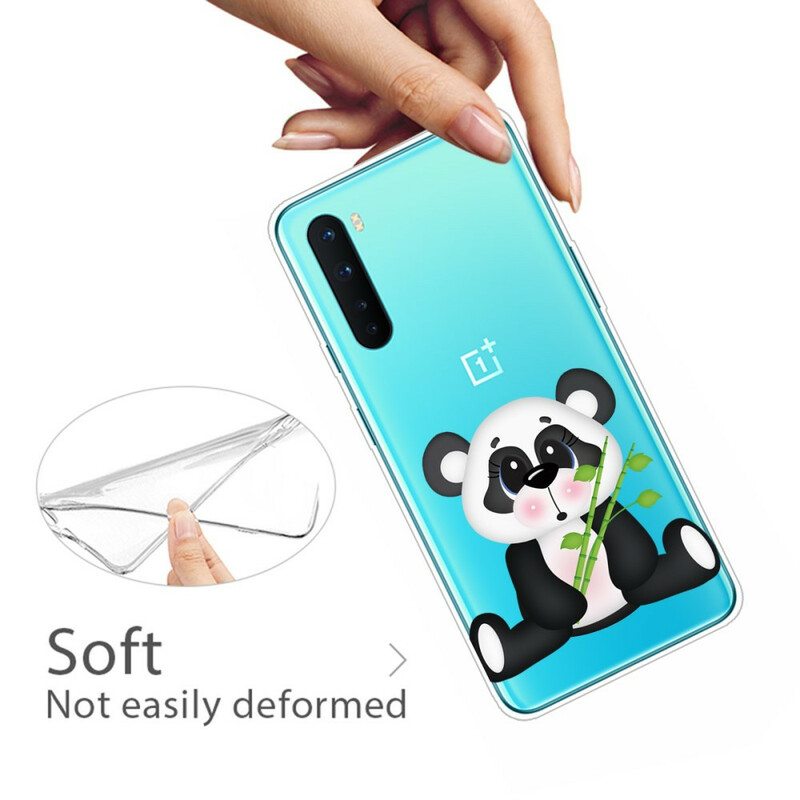 Kuori OnePlus Nord Saumaton Surullinen Panda