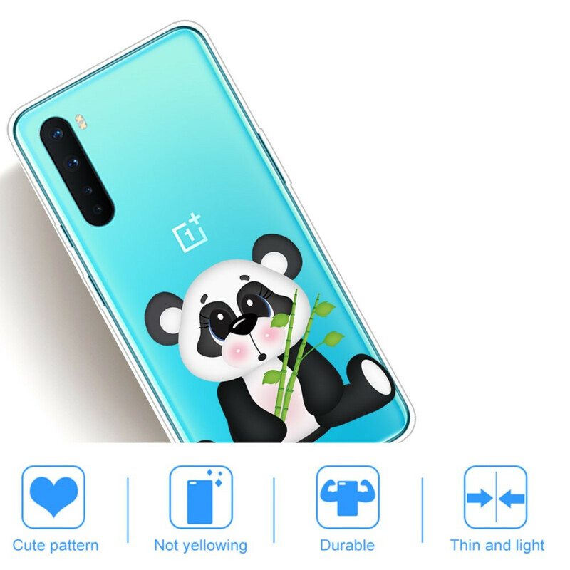 Kuori OnePlus Nord Saumaton Surullinen Panda