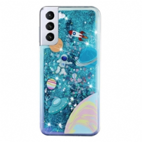 Case Samsung Galaxy S24 Plus 5g Puhelinkuoret Universe Glitter Liquid