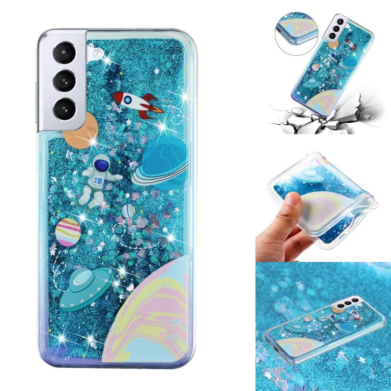 Case Samsung Galaxy S24 Plus 5g Puhelinkuoret Universe Glitter Liquid